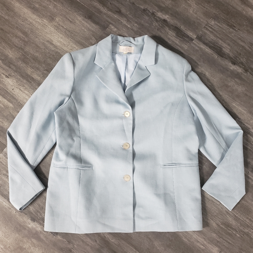 Light Blue ETAM Collection Business Blazer
